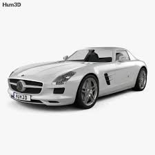 The sl kind of looks like the sls, too. Mercedes Benz Sls Amg 2011 3d Model Vehicles On Hum3d
