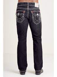 Compare prices for tru religion jeans. Straight Flap Super T Black Mens Jean True Religion