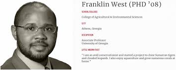 University of Georgia honors Dr. Franklin West