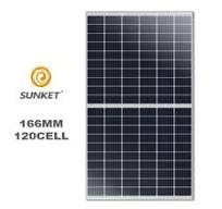 166mm half-cut Cells Mono Solar Panel 355 375W China ...