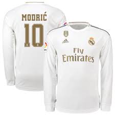 All styles and colours available in the official adidas online store. Mens Adidas Luka Modric White Real Madrid 201920 Home Replica Long Sleeve Player Jersey