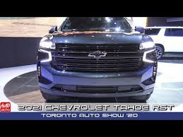 2021 Chevrolet Tahoe Rst Exterior And Interior Toronto Auto Show 2020 Youtube In 2020 Chevrolet Tahoe Chevrolet Chevy Tahoe