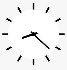 Clock face clipart free download! Clock Svg Clip Arts White Clock Clipart Png Transparent Png Kindpng