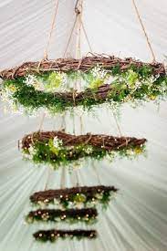 105 Greenery And Floral Chandeliers For Your Wedding Wedding Wreaths Floral Chandelier Wedding Decorations