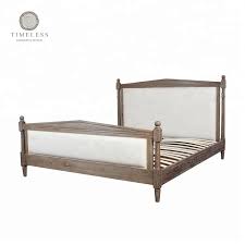 Upholstered headboard & bed frame. French Linen Upholstered Weathered Oak Bed Frame Buy French Weathered Oak Bed Frame Oak Linen Upholstered Bed Oak Linen Upholstered Bed Product On Alibaba Com