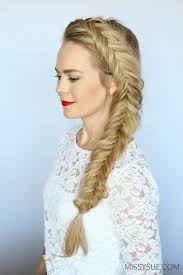 Before knowing hairstyles for braids, you should know what braid is. How To Dutch Fishtail Braid Missy Sue