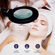 Amazon.com: Neatfi XL Bifocal LED Magnifying Lamp, 7-Inch Acrylic Lens,  5D/20D Magnification, Hands-Free, Dimmable, 168 SMD LEDs, Adjustable Arm  for Crafts, Reading, Close Work (Black, CCT with Clamp) : Tools & Home