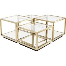 Kare Design 4 Tlg Couchtisch Set Luigi Wayfair De In 2020 Couchtisch Set Couchtisch Couchtisch Sets