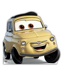 Cars 3 Luigi Cardboard Cutout Cars Characters Pixar Cars Disney Pixar Cars