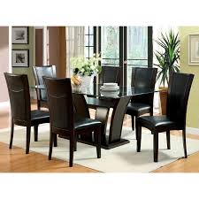 2020 popular glass modern dining tables trends in lights & lighting, home & garden, furniture, home improvement with popular glass modern dining tables of good quality and at affordable prices you can buy on aliexpress. Furniture Of America Lavelle Modern Glass Top Dining Table Walmart Com Walmart Com