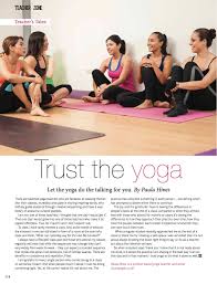 A chic, contemporary publication specialising in yoga, wellbeing and natural living. Writing U Can Yoga