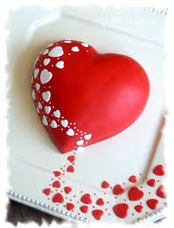 Valentine Cake Cake By Au Pays De Candice Cakesdecor Valentines Day Cakes Valentine Cake Cake