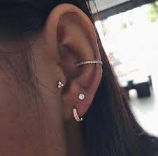 Titanium Triple Band Stacked Hinged Clicker Piercing Ring Uk Seller Can Also Be Worn In Helix Tragus Ear Cartilage Daith Septum Etc Custom Jewelry Ideas In 2020 Earings