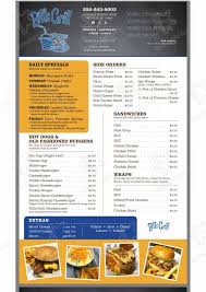 Build your own burger at kountry kitchen ? Menu At Bill S Grill Restaurant Wilson 119 Nash St N W