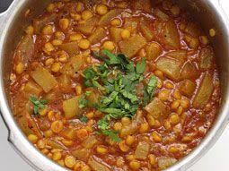 Lauki Chana Dal Ki Sabzi Lauki Curry With Chana Dal Stepwise Photo Recipe Recipe Recipes Curry Recipes Cooking