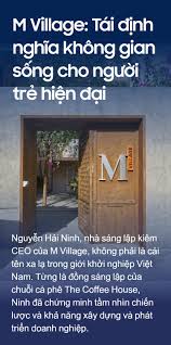 M Village: Tái định nghĩa không gian sống cho người trẻ hiện đại