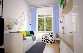 Farben, die den raum optisch erweitern und kindern für die wände wählen sie auf keinen fall dunkle farben, da sie ihren sonst kleinen raum optisch noch kleiner aussehen lassen. Kleines Kinderzimmer Einrichten Ideen Junge Fussball Fan Deko Kleine Zimmer Kleines Kinderzimmer Einrichten Kinder Zimmer