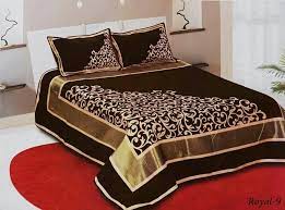 sbtrendz chnle bedsheets for double bed soft velvet feel size 90x100 1 bedsheet 2 pillow covers 2600 grams approx bed sheets double bed sheets queen bed sheets