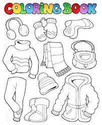 Download and print these winter clothes coloring pages for free. Ropa De Invierno Para Colorear Coloring Books Coloring Pages Winter Winter Preschool