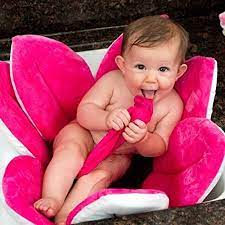 It is super cute to. Amazon Com Baby Bath Support Lounger Kakiblin Flower Baby Bath Comfort Baby Bath Pad For 0 6 Months Pink Baby