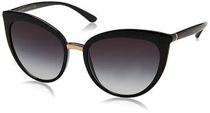 Dolce Gabbana Womens 0dg6113 501 8g 55 Sunglasses Black
