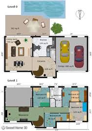 Draw the rooms of each level of insert doors and windows in walls by dragging them in the plan, and let sweet home 3d compute their holes in walls. Sweet Home 3d Create A 3d Fantasy Dream Home Online Online Home Design Home Design Software Cool House Designs