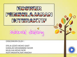 Maybe you would like to learn more about one of these? Ppt Koswer Pembelajaran Interaktif Powerpoint Presentation Free Download Id 4508432