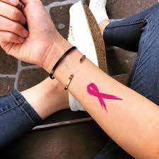 Males do not show their emotional side much whereas female openly shows their love and. Breast Cancer Ribbon Temporary Tattoo Sticker Ohmytat