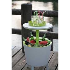 Table Cooler Combo Resin Patio Furniture Patio Table Cool Bars