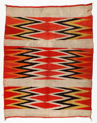 Master Weaver Frances Manuelito (1910 1996) Navajo Regional Weaving Rug.  50" X 73"