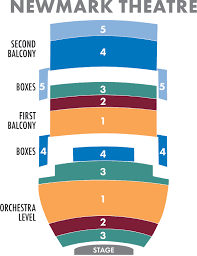 Seating Charts Oregon Ballet Theatre Portland Oregon