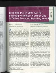 Blue Nile Inc In 2010 Will Its Strategy To Remain Number