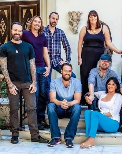 Barry Gibb with all his Family