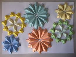 6 Forms Origami Wall Art Origami Art Paper Crafts