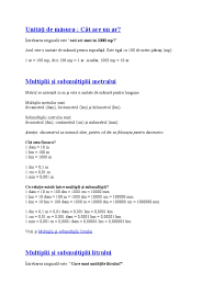 How to convert millimeters to centimetes. UnitÄƒÅ£i De MÄƒsura