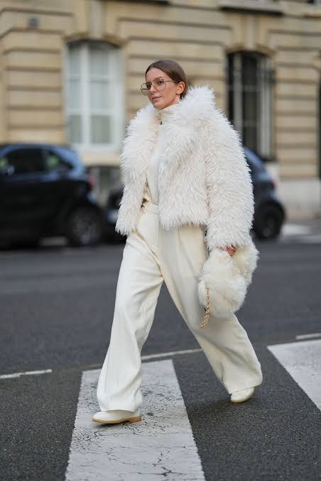 7 Winter-White Outfits That Look Impossibly Chic | Glamour