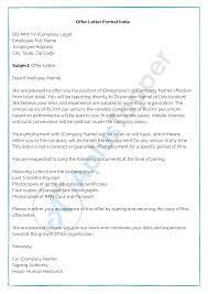 Offer Letter Format | Job Offer Letter Format, Samples, Template, Examples  - A Plus Topper