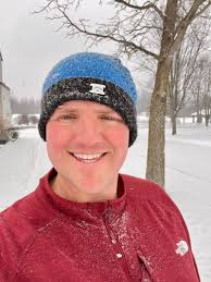 Running three times a week is one of my goals for 2025. Embraced the  Michigan weather today.