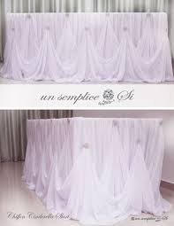 Cinderella Table Skirt Etsy Head Table Wedding Table Skirt Sweetheart Table