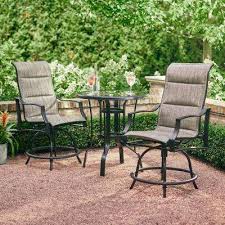 It's used as a station for keeping beverages cold or mixing and pouring drinks. Dining Chair Hampton Bay Bar Height Dining Sets Outdoor Bar Furniture The Home Depot