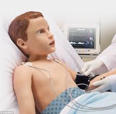 The robotic boy that breathes and bleeds: Researchers reveal 'hyper-real'  medical doll