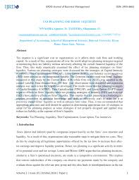 Pdf Tax Planning And Firms Liquidity 1nwaobia Appolos N
