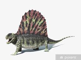 It lived early on, when dinosaurs first began roaming the earth, wot? Fototapete Dimetrodon Dinosaurier Auf Weissem Hintergrund Mit Schatten Fiel Und Pixers Wir Leben Um Zu Verandern