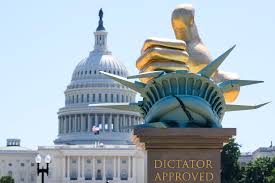 D.C.'s National Mall hosts anti-Trump art - Axios Washington D.C.