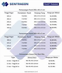 Plastik cor ( hitam butek ) per roll: Harga Pagar Beton Precast 2021 Produk Precast Panel Arcon K255 Murah Per Meter