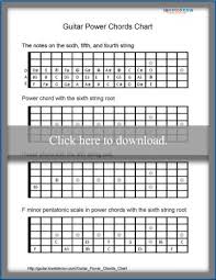 guitar power chords chart lovetoknow