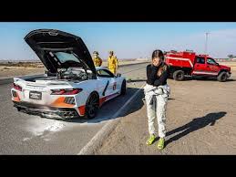 In just a year, emelia has had plenty of adventures in her c8, including taking it out for a spin at an abandoned airport and having it later catch on fire. Barely Driven Twin Turbo C8 Corvette Renamed Phoenix After Track Day Fire Autoevolution