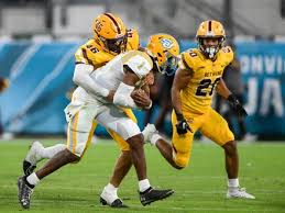 Bethune Cookman Wide Receiver Jaylin Terzado Editorial Stock Photo