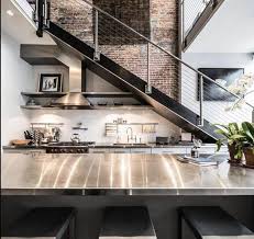 Stainless steel countertops cost per square foot like most countertop materials, steel countertops are sold and installed by the square foot. Stainless Steel Kitchen Countertops Ultimate Guide Stainless Steel Kitchen Countertops Stainless Steel Kitchen Counters Stainless Steel Countertops