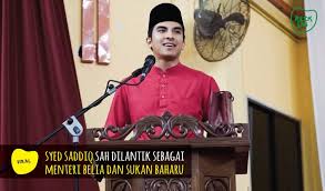 Menteri belia dan sukan yang terkini ialah dato' sri reezal merican naina merican sejak 10 mac 2020. Syed Saddiq Dilantik Sebagai Menteri Belia Dan Sukan Rileklah Com